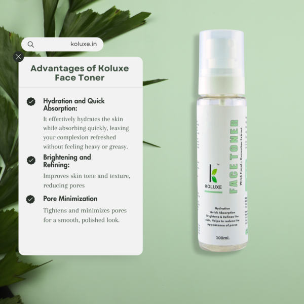 Advantages of Koluxe Face Toner